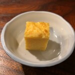 鍵屋 - お通し(卵焼き)