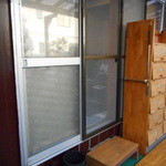 龍園 - 座敷入口の下駄箱