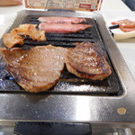 龍園 - 前沢牛上カルビ・ロース・上タン