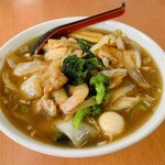 台湾料理 ふじ苑 - 五目刀削麺 968円