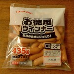 ディオ - お徳用ウインナー 435g (税抜)298円 (2025.02.21)