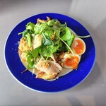 cafe clos - 生ハムときのこのオープンサンド