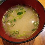 酒場 いっこまっこ - 無料の味噌汁