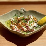 銀座 鼓門 - タコぺぺ