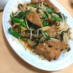 御食事処ときわ - レバニラ炒め