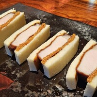 TexturA - 黒酢のカツサンド(ワンプレートランチ)