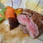 風の抄 - 牛フィレ肉ほうば焼き