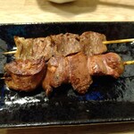 焼き鳥 でん - ハツ