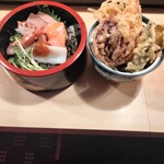 海鮮割烹食堂　樹八 - 海鮮丼天丼セット