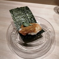 恵比寿 鮨 はつめ - モッツァレラチーズとからすみ✨