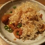 ふく鶴 - (コース)鶏皮ポン酢