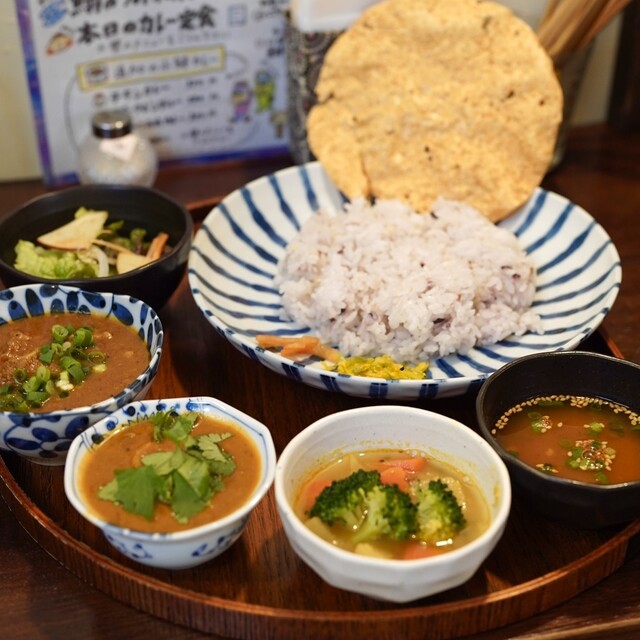 和インドスパイスカレー！』by kuZan : 月と亀 - 森下/インド