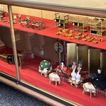 うさぎや - 現在、店内にお雛様もいらっしゃいます。