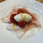 nacol - 生ハム　トマト　モッツァレラ