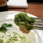 Ristorante Martello - 枝豆のペースト。リフト(^-^)/