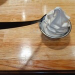 花より、ハンバーグ。 - ソフトクリーム