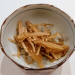 鮨やまか - 山ウドの金平