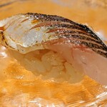 鮨やまか - 梭子魚炙り(カマス)追加