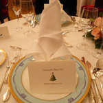綱町三井倶楽部 - テーブルセッティング