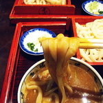 六助うどん - 麺にカレーが絡みます　2009年12月