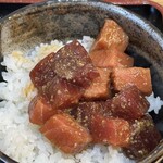 ラーメン山 - マグロ丼