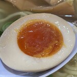 ラーメン山 - 半熟卵