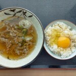 肉吸い専門店 - 肉吸いセット880円税込