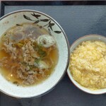 肉吸い専門店 - 単品だと肉吸い680円、卵かけご飯250円