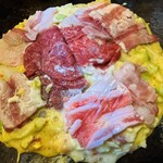 双月 - デラックス焼（途中）