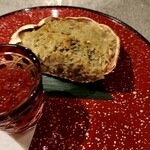 人形町 やま田 - いくら　味噌を絡めた香箱がに