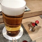 人形町 やま田 - 生ビール　麒麟