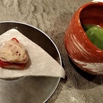 人形町 やま田 - 甘味はいちご大福です　