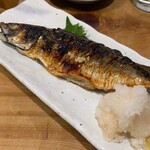 魚のうまい店 ひろちゃん - サバ塩焼き