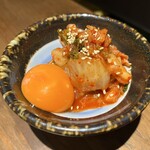 殻YABURI - 黄身キムチ