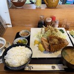 とんかつ しお田 - 数量限定（1日2食）希少　32℃豚ロース（2025年2月22日撮影）