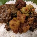 the MANDA - おかわりしたバスマティに乗せ乗せ