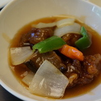 中国料理 桃園 - 【こだわりの酢豚】　酸味の加減がいい感じでした。