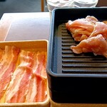 しゃぶ葉 - 豚バラはあっさり系！大好き！