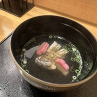 鮨 箕輪 - 太刀魚のお吸い物