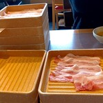 しゃぶ葉 - どんどん消化されていく！