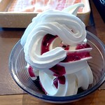 しゃぶ葉 - 嫁のソフトクリーム！