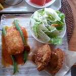 ネセシテ - 車麩のカツとコロッケ