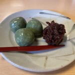本むら庵 - よもぎ団子