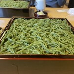 本むら庵 - よもぎ蕎麦