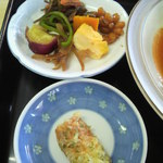 あほだら亭 - 今日の小皿のおかず。