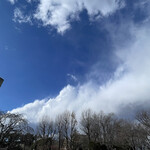 インデアンレストラン  ニューミラ - 雪雲のようなのがやって来て、通り過ぎた