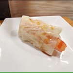 弘寿司 - ホワイトエビ（湯葉乗せ）