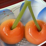 久栄堂菓子舗 - 『お雛菓子(さくらんぼ)』