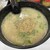 長浜ラーメン力 - 料理写真:ラーメン・やきめしセット@1100のラーメン