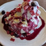 カフェ ド ラム - ベリーのパンケーキ